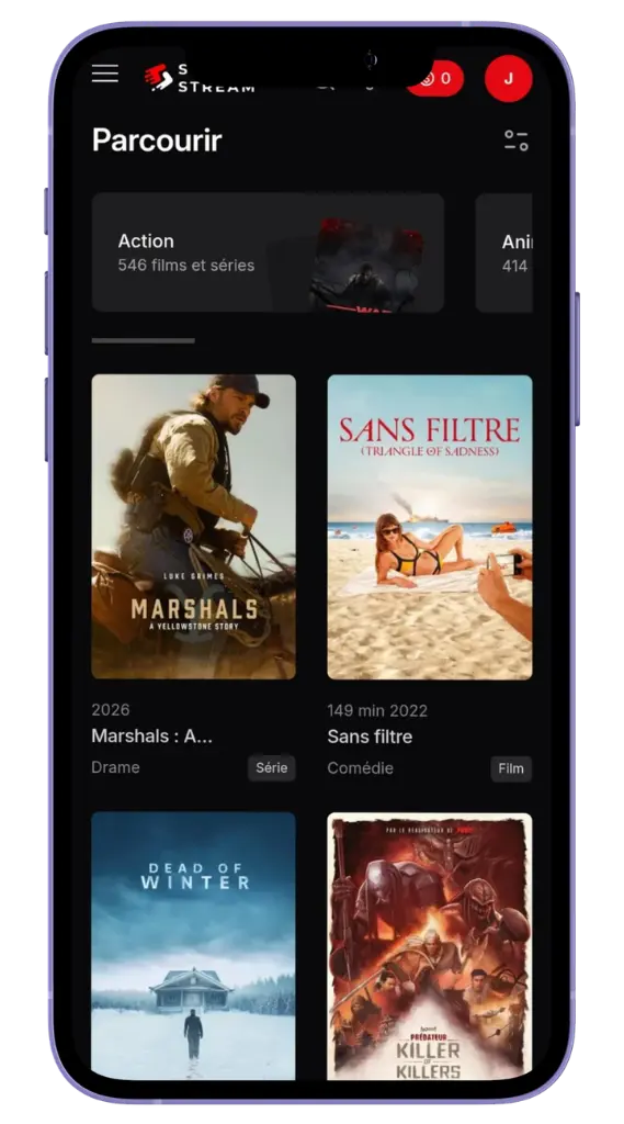 Senpai Stream APK Films et séries TV françaises gratuits
